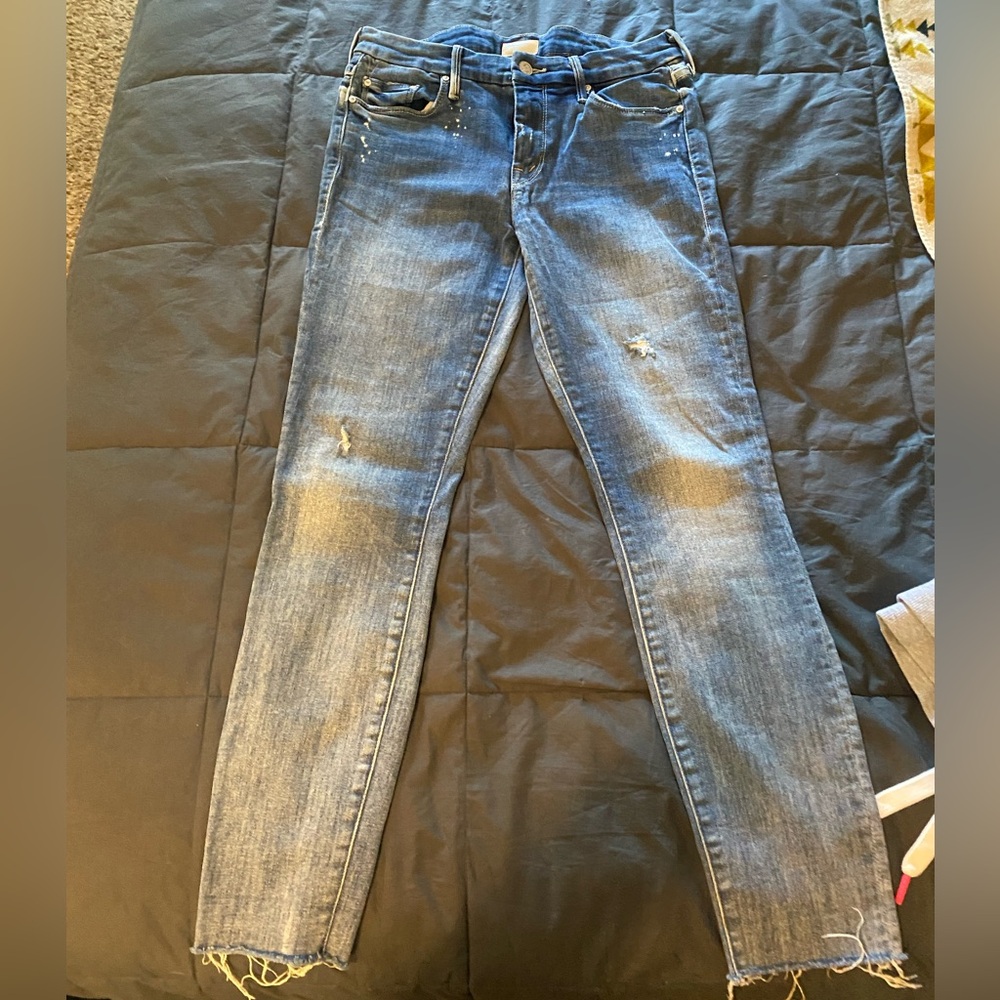 Mother Denim Blue Jeans